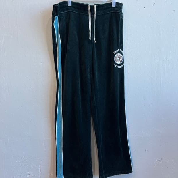 T&C Surf Design 벨벳 트랙팬츠 