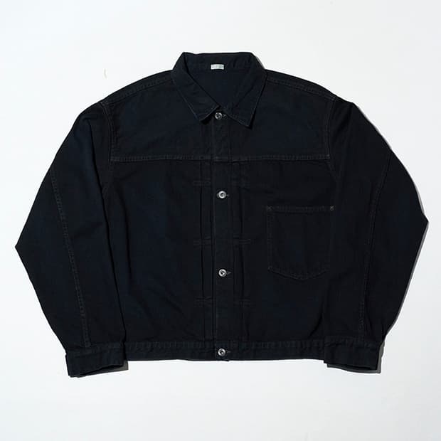 아프레쎄 25ss 1ST 데님 자켓 커스텀 블랙 [50]