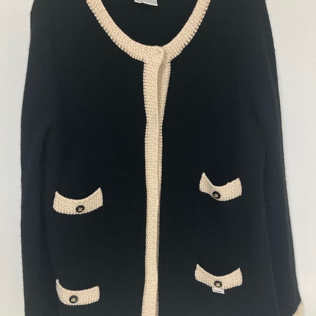 샤넬캐시미어가디건(정품)