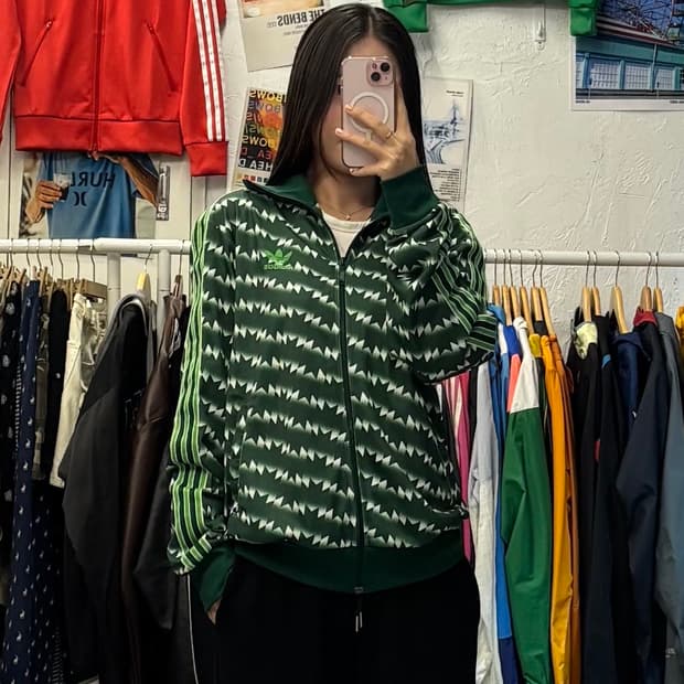 아디다스 파이어버드 맨유 샤프 트랙탑 져지 L