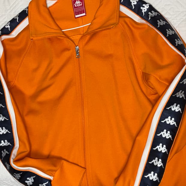 카파 빈티지 트랙탑 져지 오렌지