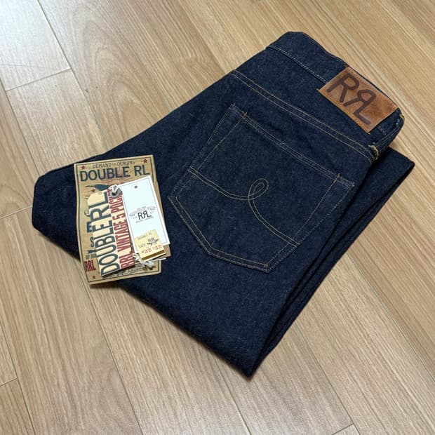 (미착용) RRL 빈티지파이브포켓 이스트웨스트 32/32