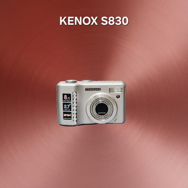 [AA 건전지] 삼성 케녹스 S830 디지털카메라