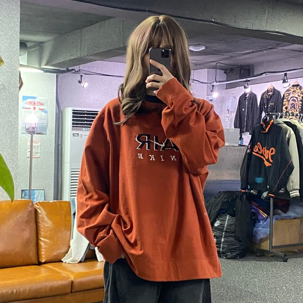 나이키 에어 빅로고 롱슬리브 B2530