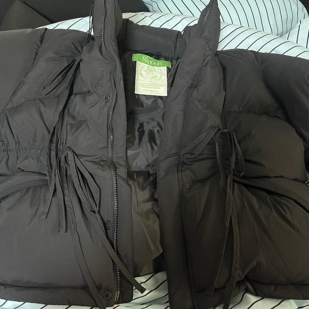 시눈 Sinoon 패딩 점퍼 블랙