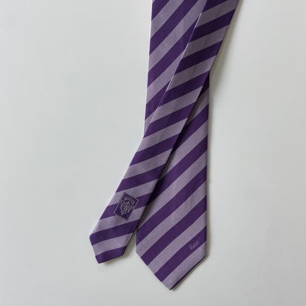 최상급 구찌(GUCCI) 영문로고 명품 정품 넥타이