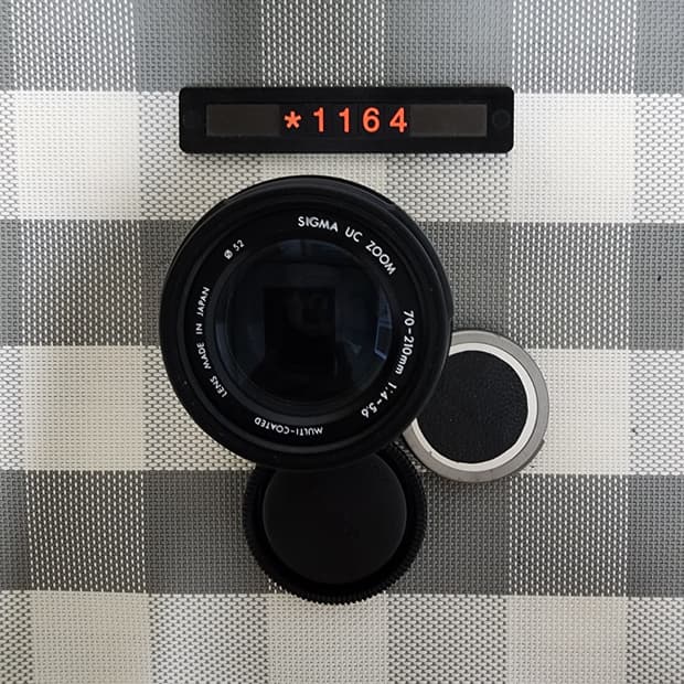 미놀타 AF 마운트 시그마 70-210mm 줌렌즈