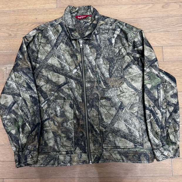 슈프림 리얼트리 자켓 XL 급처