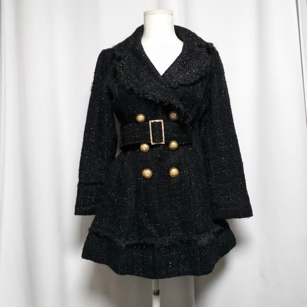 빈티지 양산형지뢰계 코트 달천대장 히메로맨틱갸루 핀터깔 로리타y2k모리걸