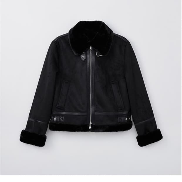 스파오 퍼 무스탕