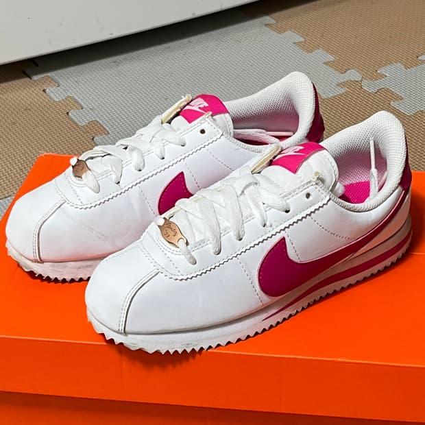 나이키 코르테즈72 핑크 신발 스니커즈 225