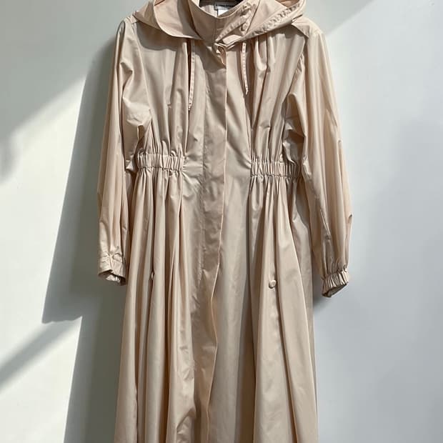 소니아 리키엘 후드 스트링 코트 원피스