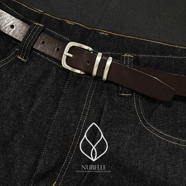 🌗 Double ring basic belt / 더블 링 웨스턴 벨트