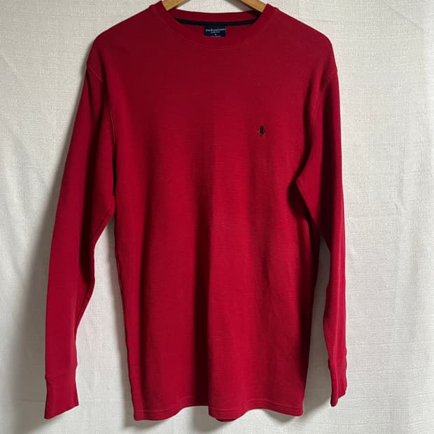 공용 폴로 랄프로렌 와플 맨투맨 티셔츠 M