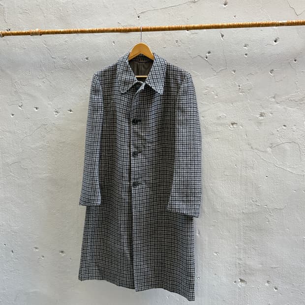 빈티지 트위드 코트