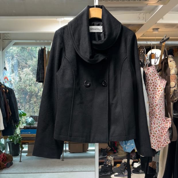 Sheena 더블 브레스트 자켓