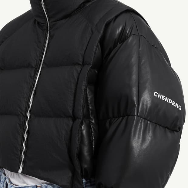 MM6 X CHEN PENG 다운 푸퍼패딩 