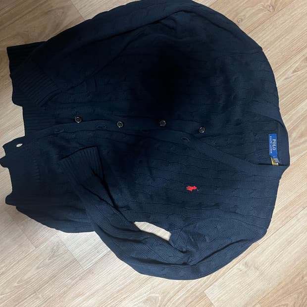 폴로 랄프로렌 네이비 가디건 L