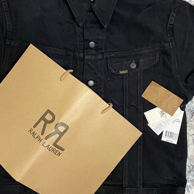 더블알엘lot271 자켓 블랙 (L size 새상품)