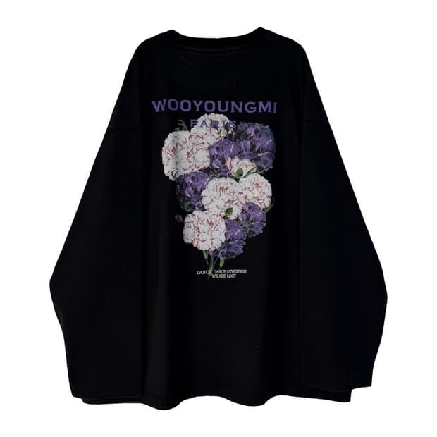 21SS 우영미 플라워 롱슬리브
