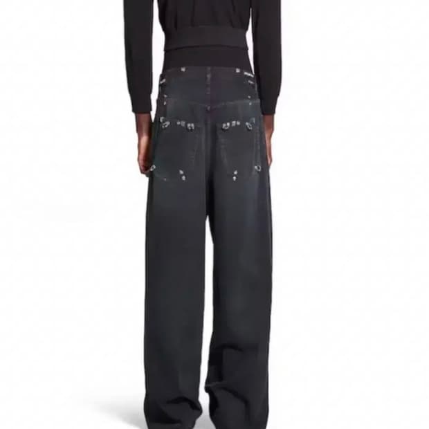 [ xs ] 발렌시아가 피어싱 팬츠