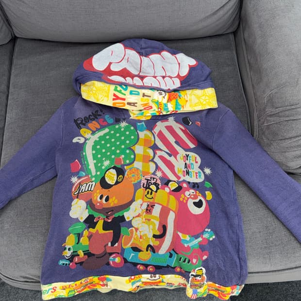 그랜드슬램 코퍼레이션 팝한 그래픽 후드티