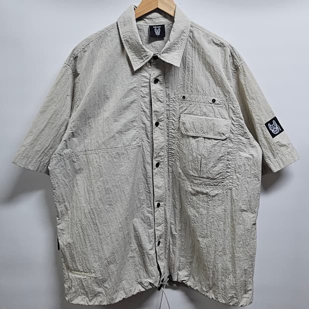 라이프워크 반팔 셔츠자켓 L 오버핏