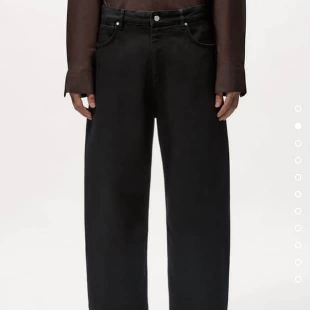 자라 x 스튜디오니콜슨 벌룬진 블랙