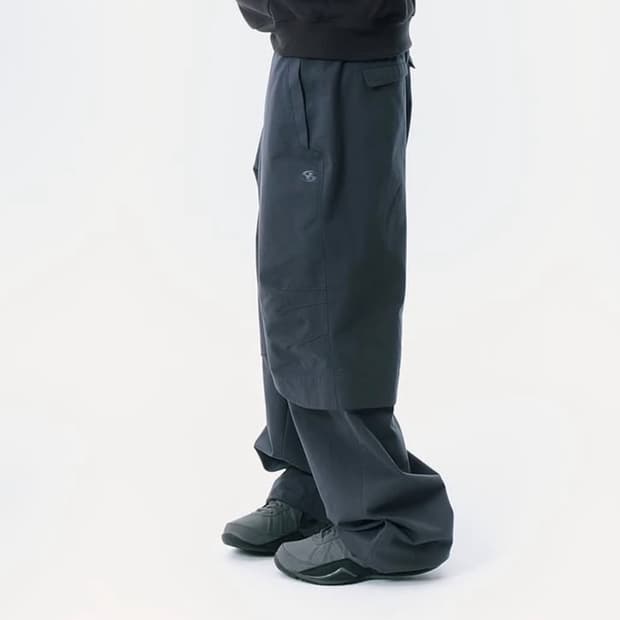 산산기어 레이어드 팬츠 블루