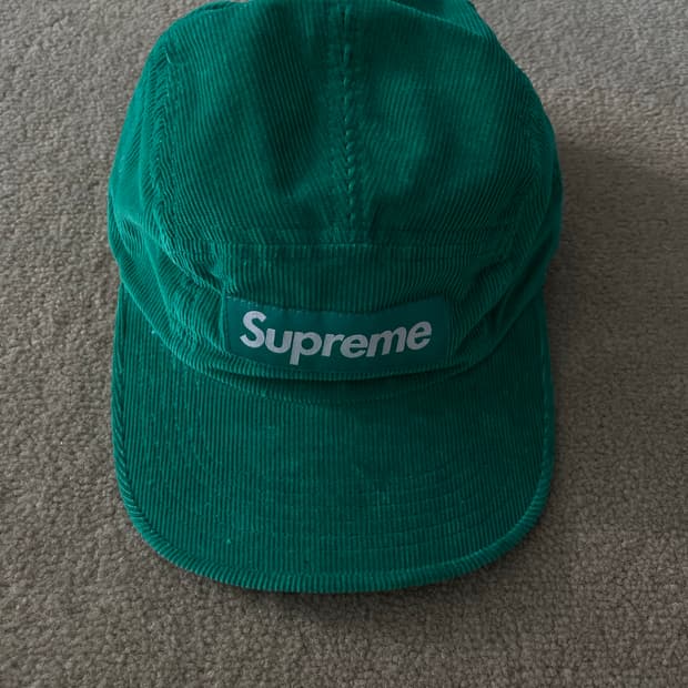 슈프림 캠프캡 그린