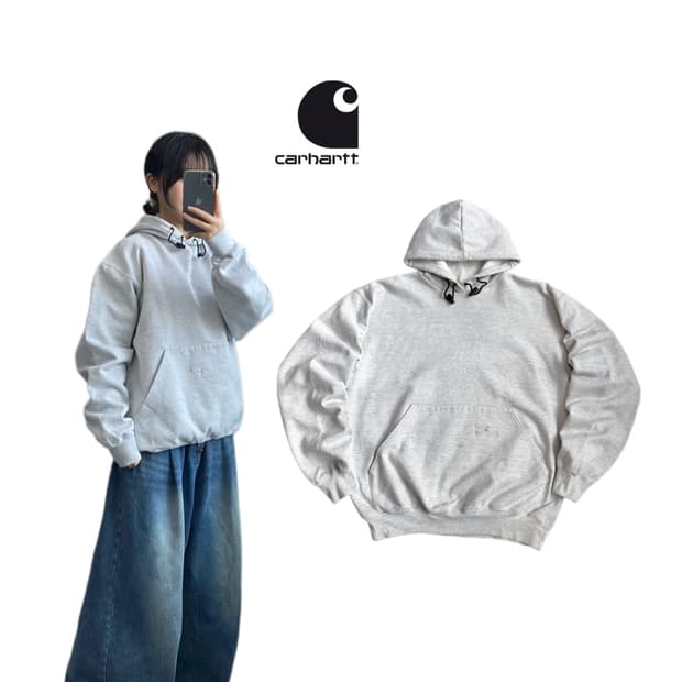 칼하트 OG 헤비웨이트 러셀맛 후드티