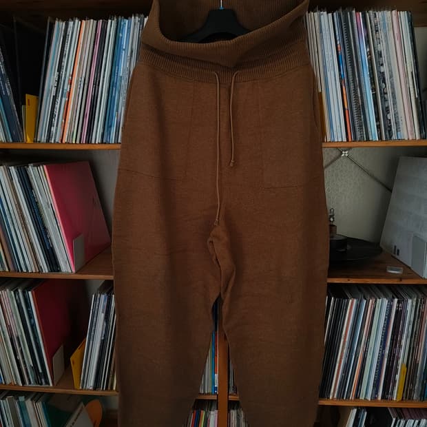 Crepuscule 하라마키 니트 팬츠