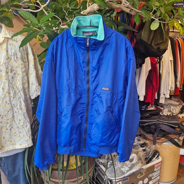 Z-286 파타고니아 쉘드 신칠라 봄버 웜업 자켓 