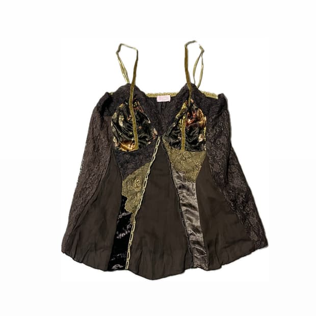 빈티지 레이어드 나시 (엑시즈팜 깔)