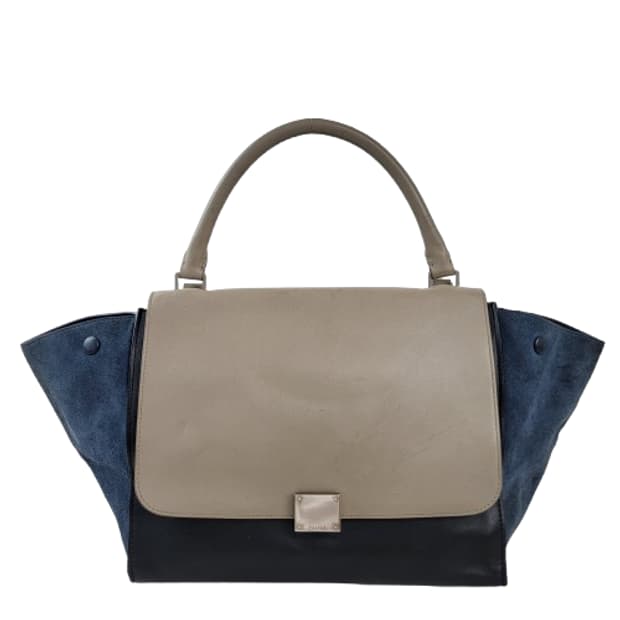 정품 셀린느 트라페즈 트리플컬러 2-WAY백