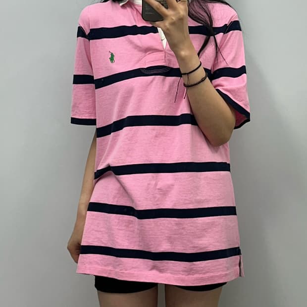 폴로 랄프로렌 신형 스트라이프 pk 반팔 티셔츠