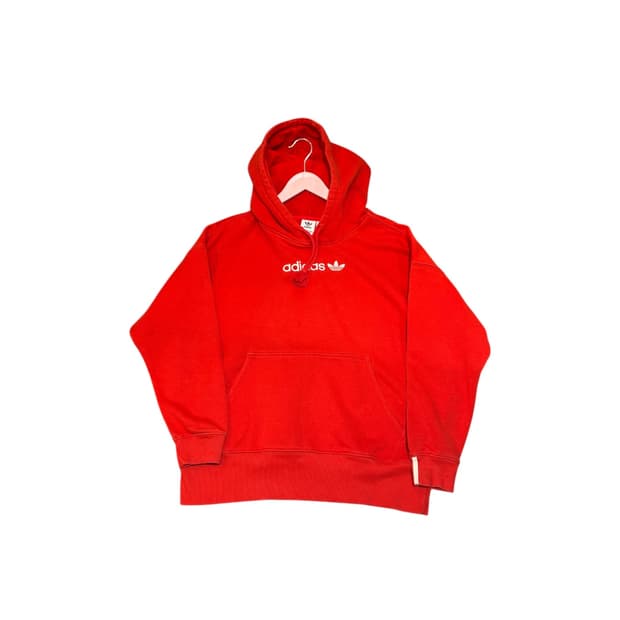 아디다스 후드티 레드 S