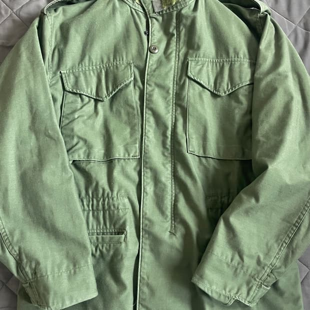 80s 알파 인더스트리 m65 필드자켓 s r