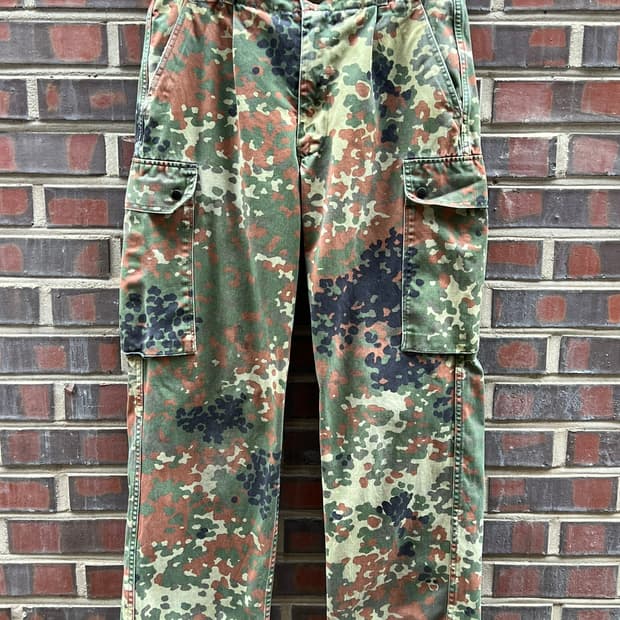00's [30] 독일군 Flecktarn 플렉탄 오리지널 밀리터리 카고
