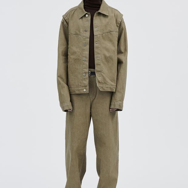 [L] HGBB studio yupik 유픽 데님 셋업 메이플