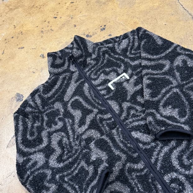 [정품/XS] 골스튜디오 패턴 플리스 집업 b8