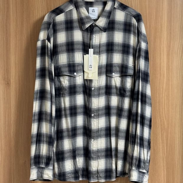 4 - 폴리테루 웨스턴 셔츠 에크루