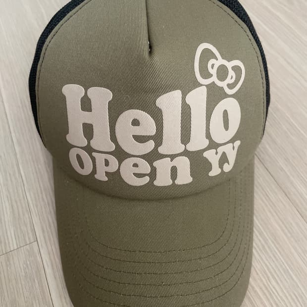 헬로키티 오픈와이와이 볼캡