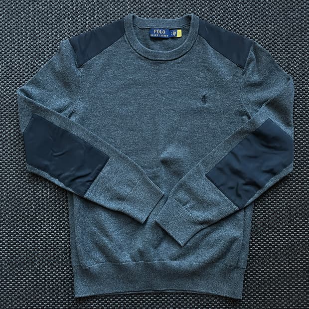 폴로 코튼 코만도 니트