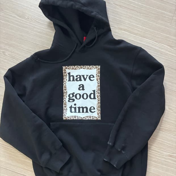 Have a good time 후드