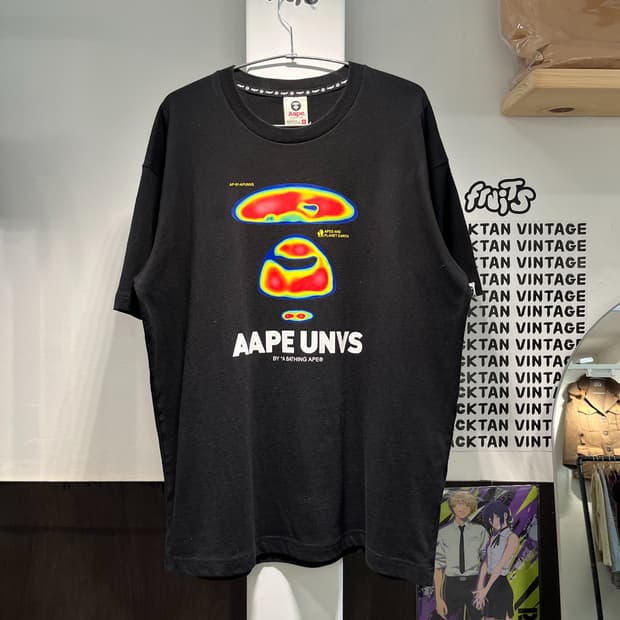 에이프 AAPE UNVS 반팔