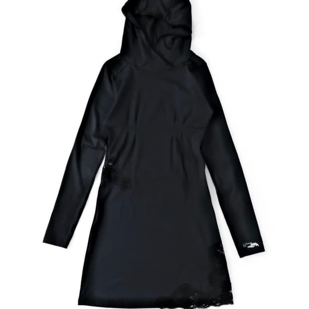 ulika sanctus 울리카상투스 레이스 후디드 드레스(s)