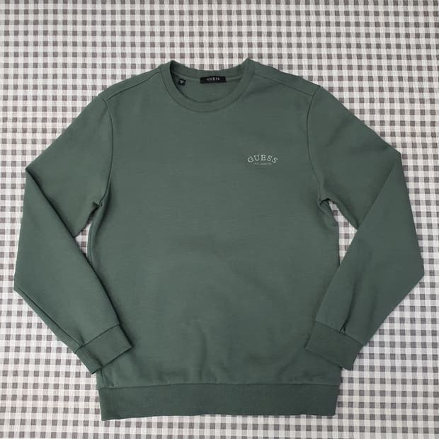 게스 간절기 맨투맨 남자95