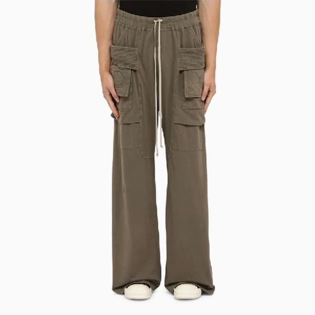 릭오웬스 다크쉐도우 와이드핏 카고팬츠
