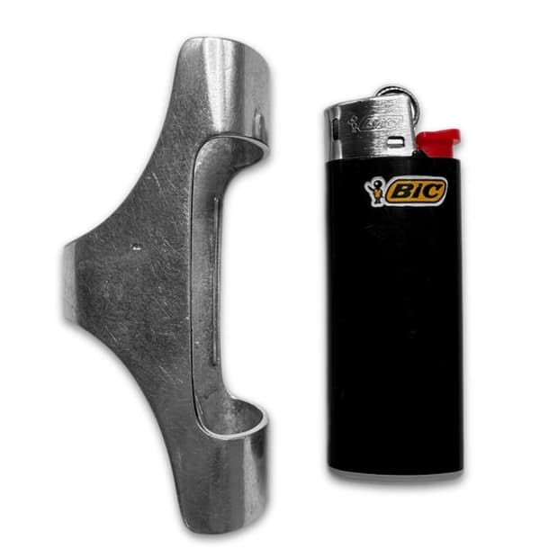 ( 초레어 ) 베트멍 Bic 미니 라이터용 실버 반지